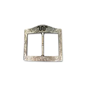 Hammered Buckle w/ Logo No Border