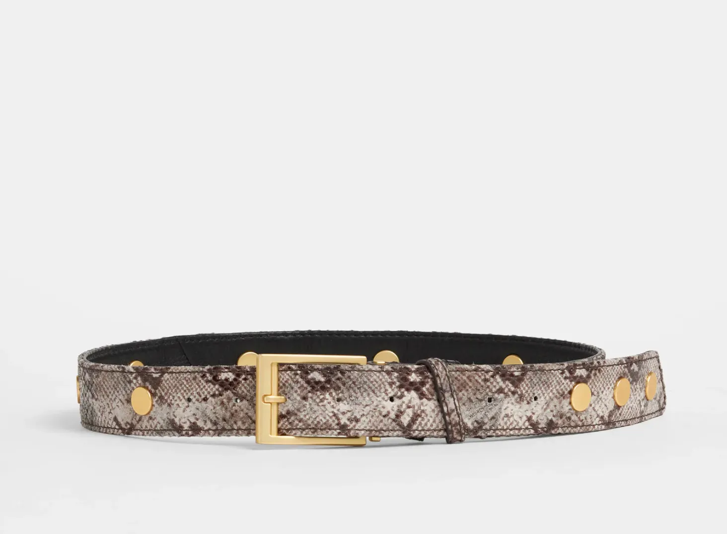 Hammit Charlie Reversible Contrast Snake Belt