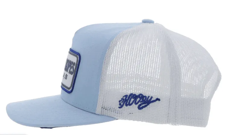 Hooey Cactus Ropes Light Blue Trucker Snapback Hat CR088