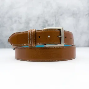 Italian Calf Belt: Tan