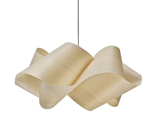 Jonasda Wooden Skin Creative Flower Pendant Lamp