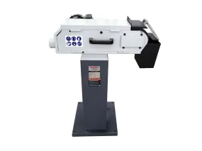 Kaka Industrial BG-4 Belt Grinder, 4 x 48 in Belt Sande, Wheel Metal Belt Grinder/Sander, Sander with Cast Iron Base, High Speed Belt Grinder 110V-60HZ-1PH