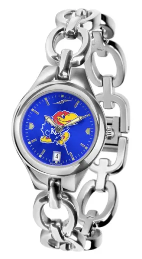 Kansas Jayhawks Eclipse Ladies Watch - AnoChrome