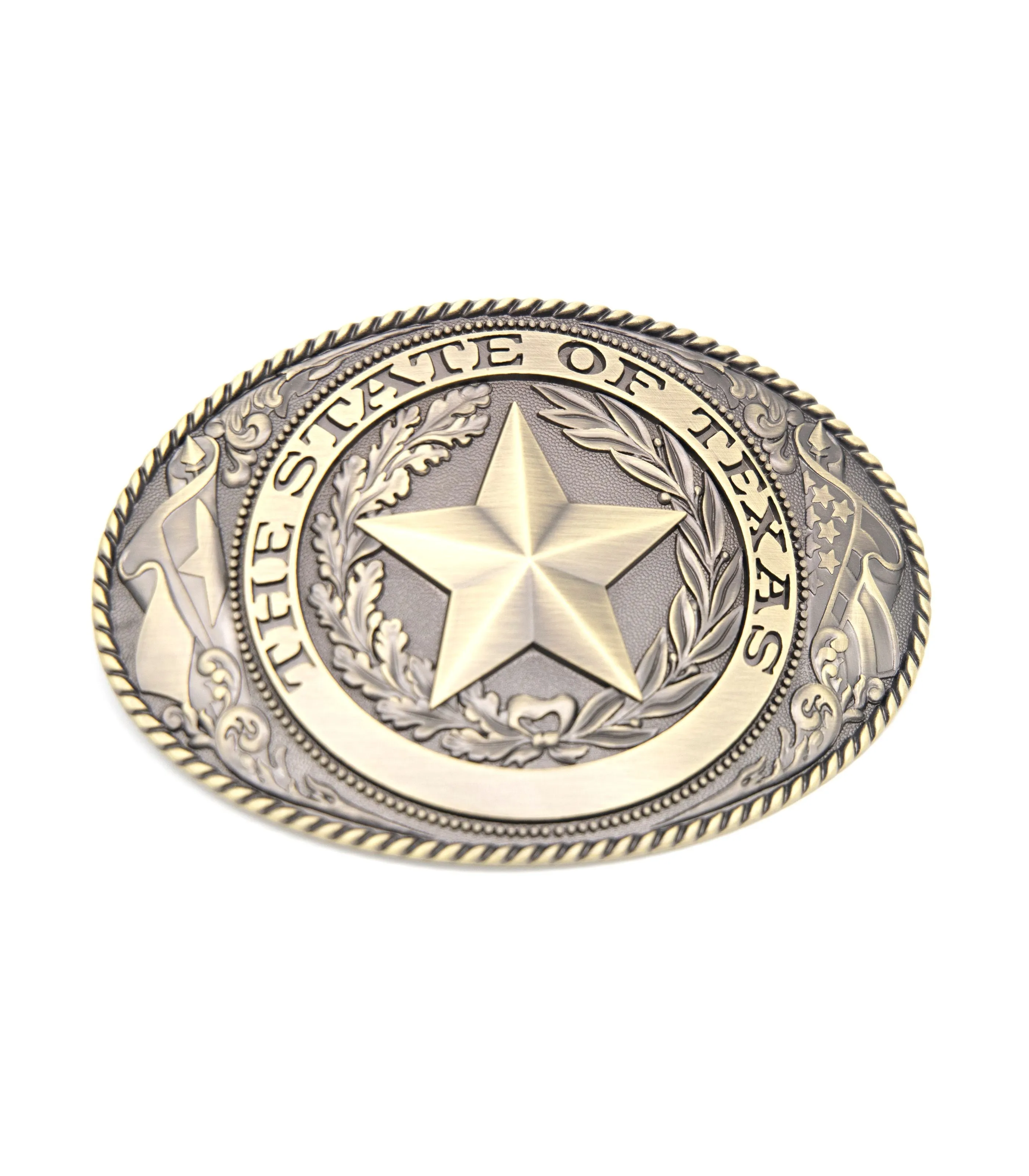 Large SOT Belt Buckle - Brass