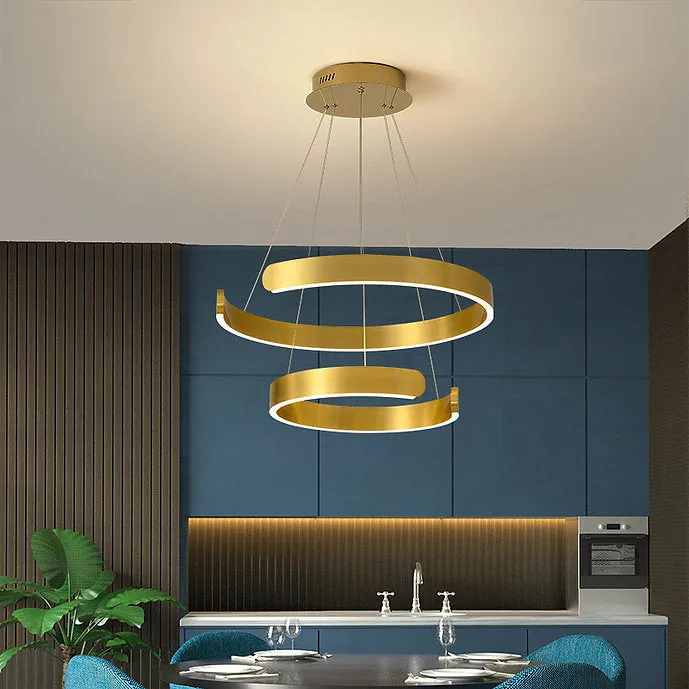 LED Multi-layer Modern Decorative Round Pendant Light