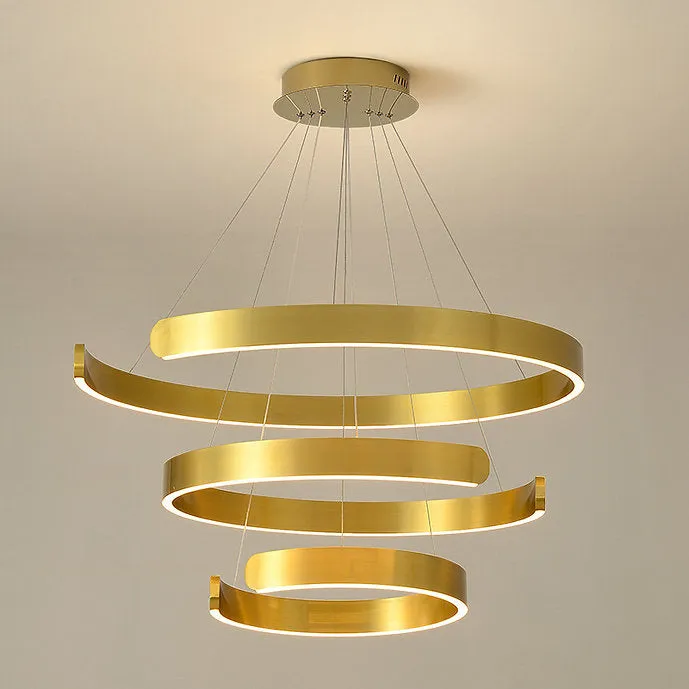 LED Multi-layer Modern Decorative Round Pendant Light