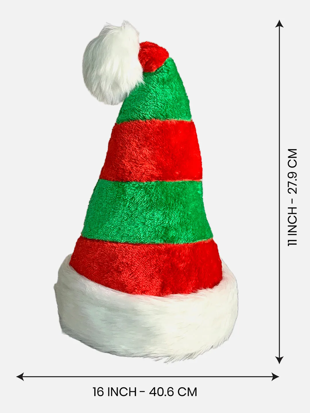 Little Surprise Box 3d Inverted Elf Legs Plush Christmas Party Hat