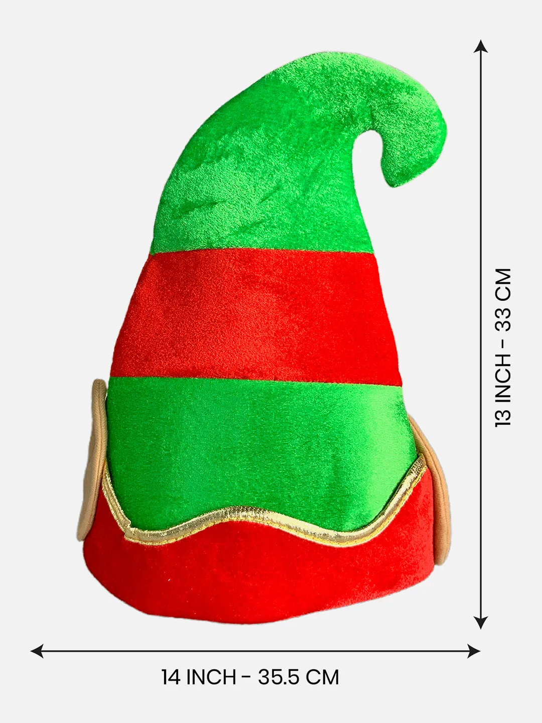 Little Surprise Box 3d Inverted Elf Legs Plush Christmas Party Hat