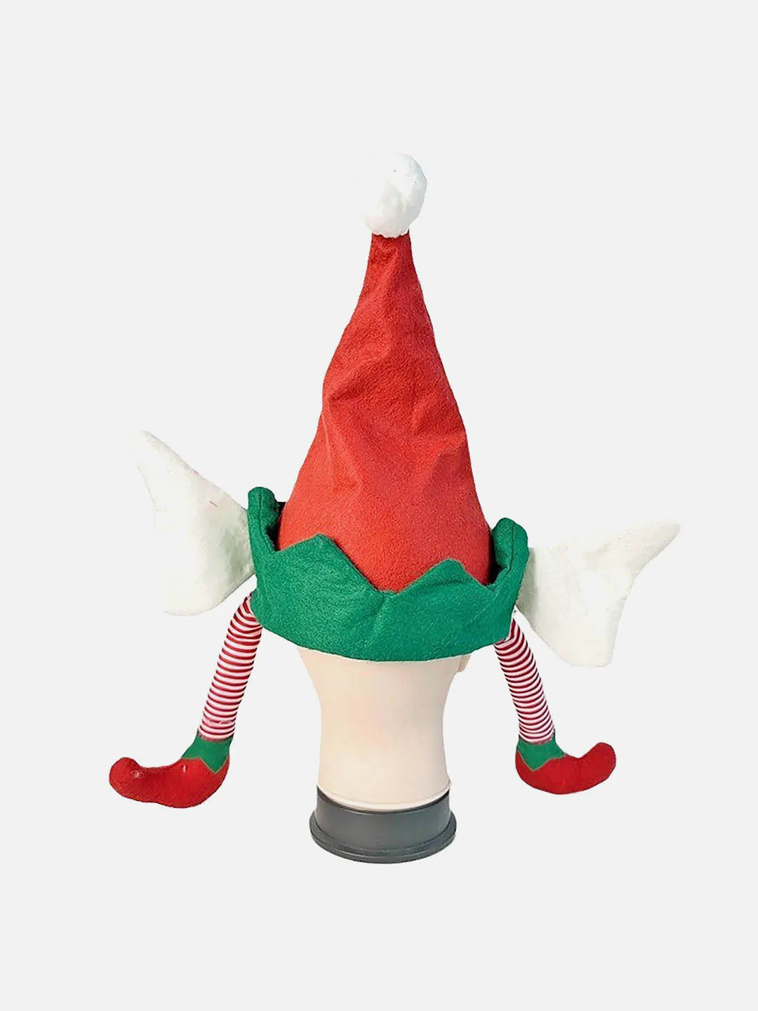 Little Surprise Box 3d Inverted Elf Legs Plush Christmas Party Hat