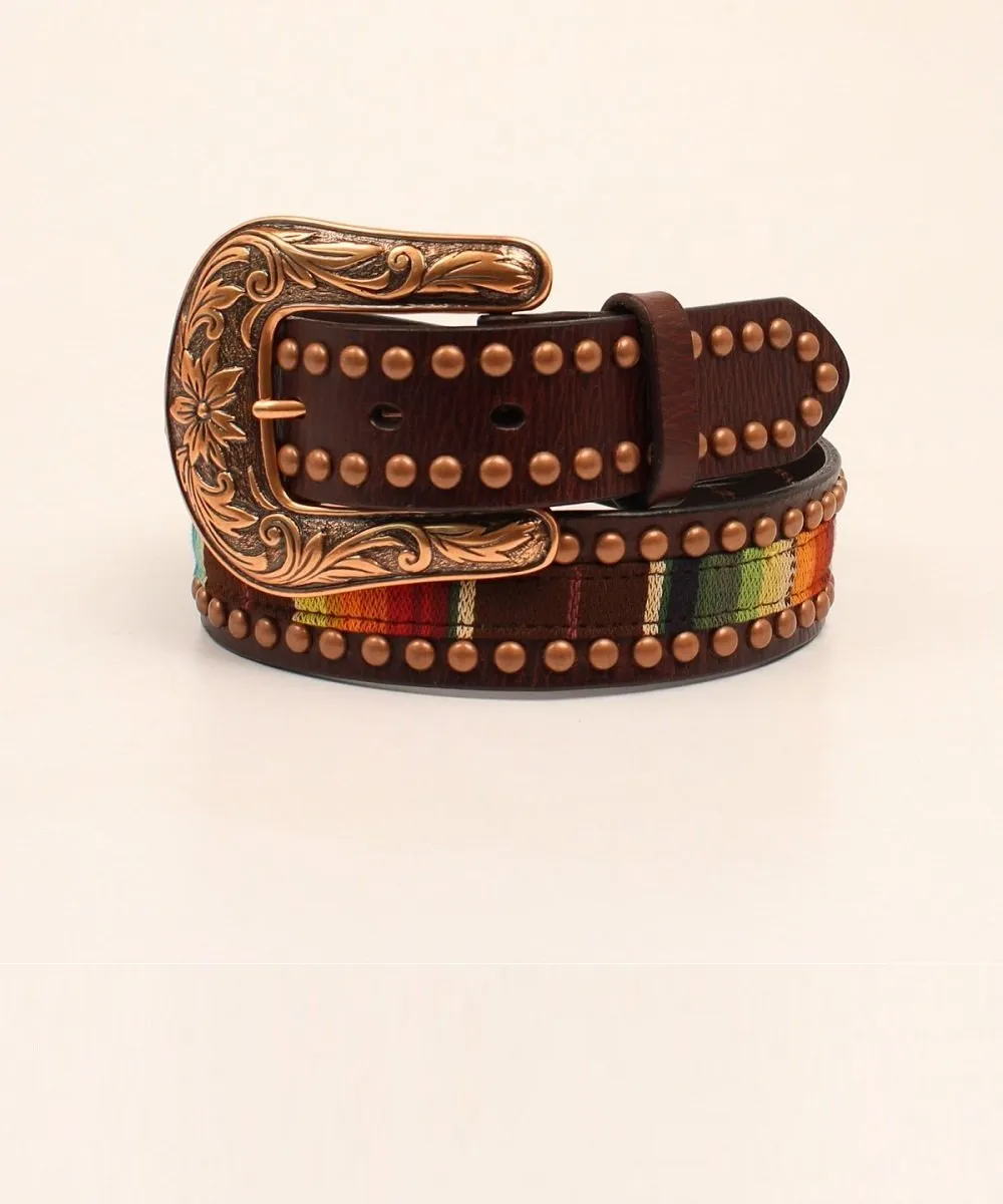 M&F WESTERN WOMEN'S ARIAT SERAPE BELT