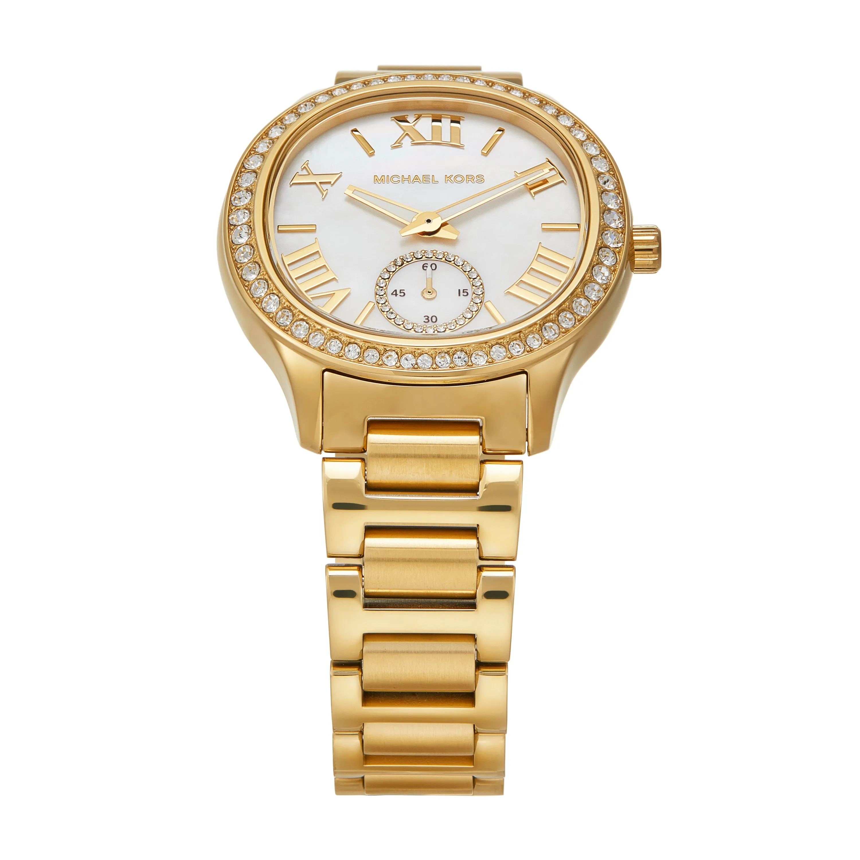 Michael Kors - Sage Three-Hand Gold-Tone Stainless Steel Watch - MK4805 - 788289