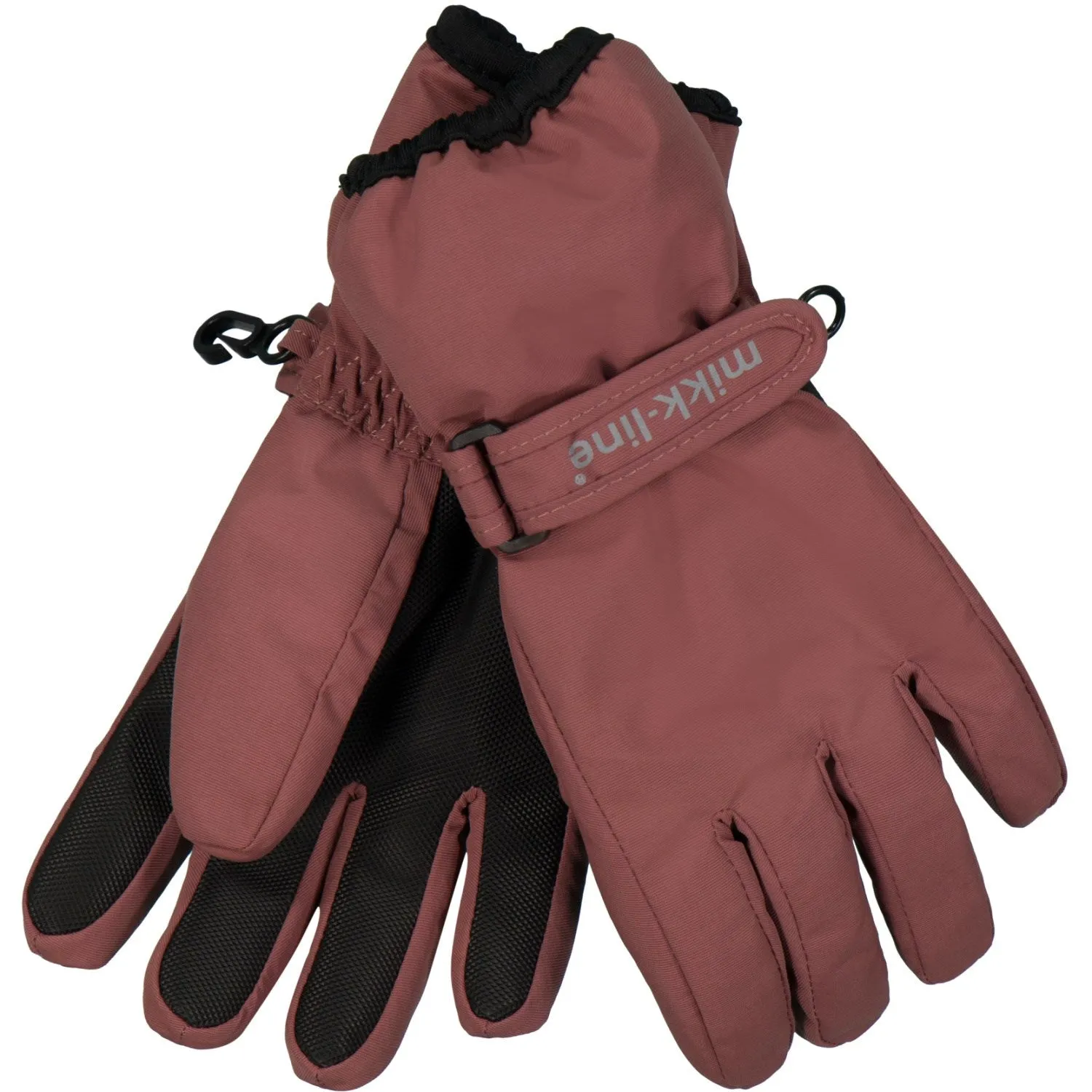 Mikk-Line Rose Brown Nylon Glove