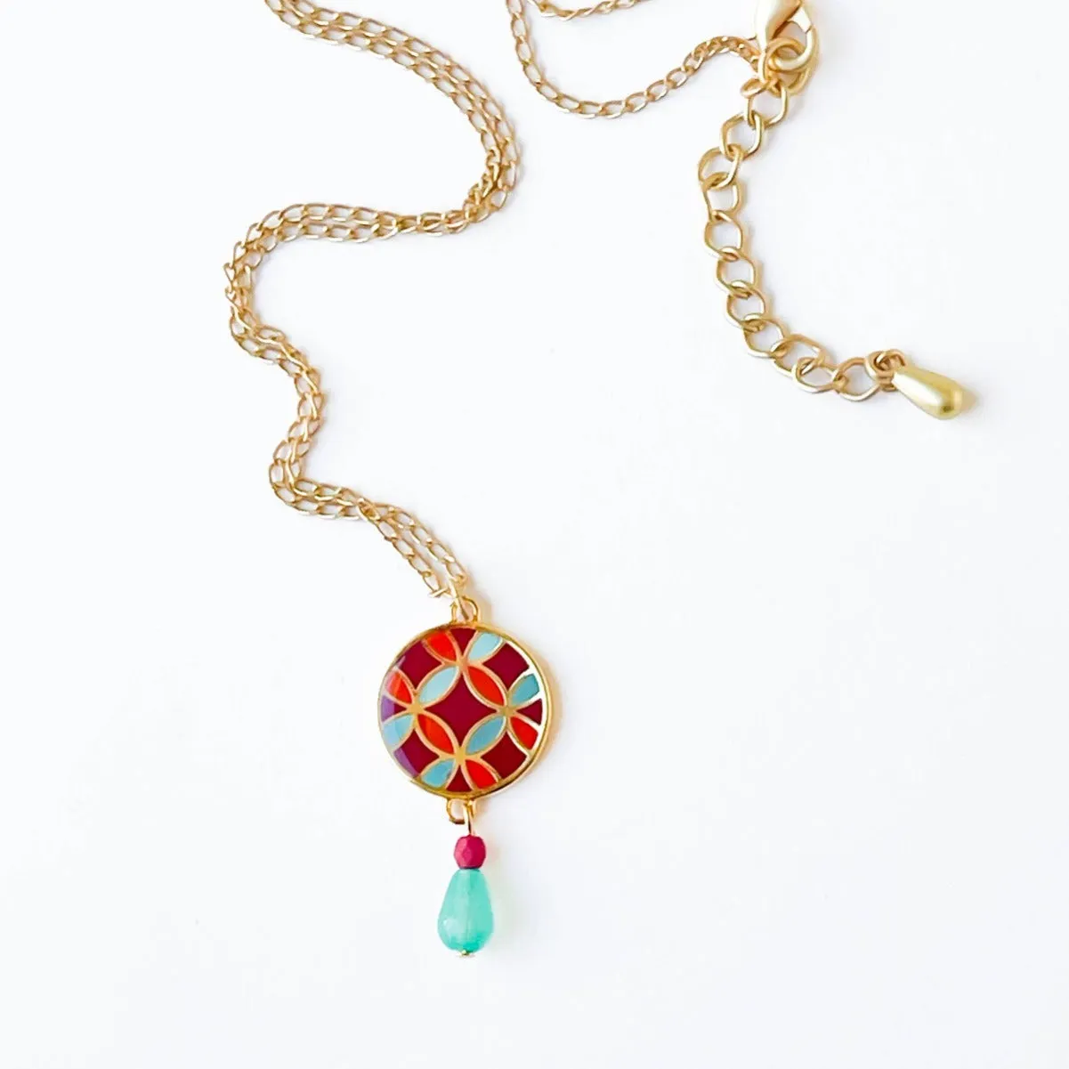 Nest Pretty Things | Mid-Century Pendant Necklace Assorted