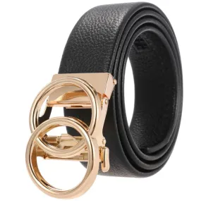 New Male Automatic Buckle Belts High Quality Genuine Luxury Leather Belt for Men Fashion Designer Jeans Men's Waistband Ceinture