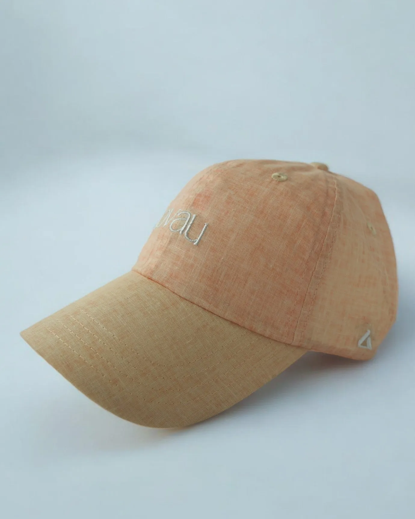 Orange Light White Cap