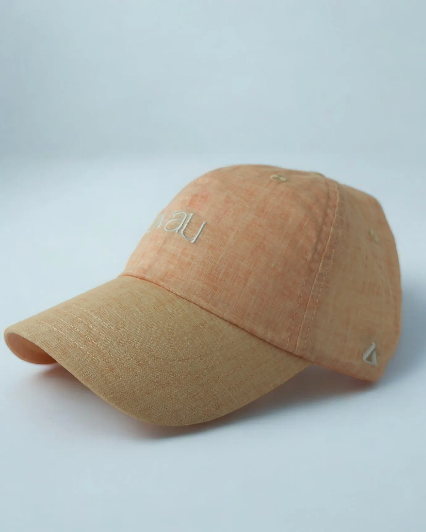 Orange Light White Cap