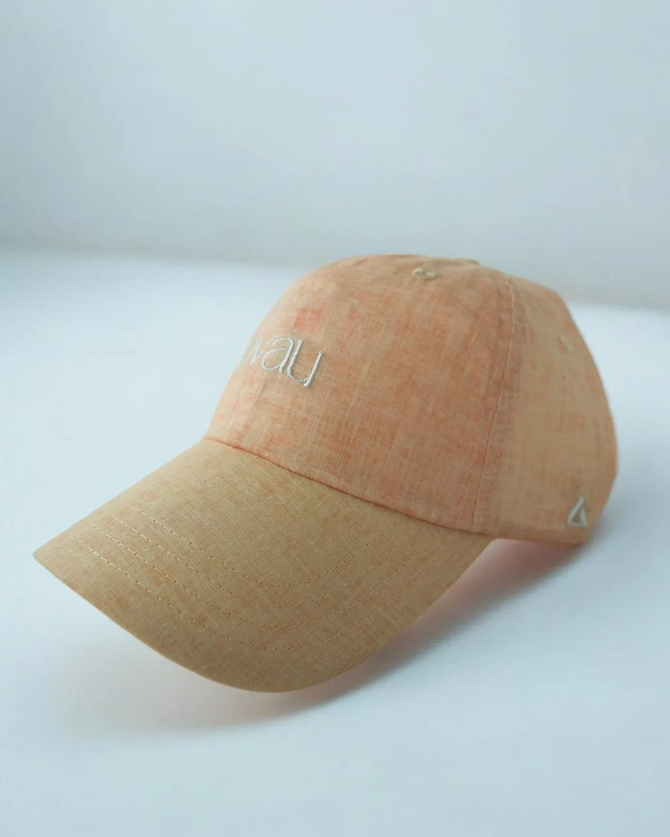 Orange Light White Cap