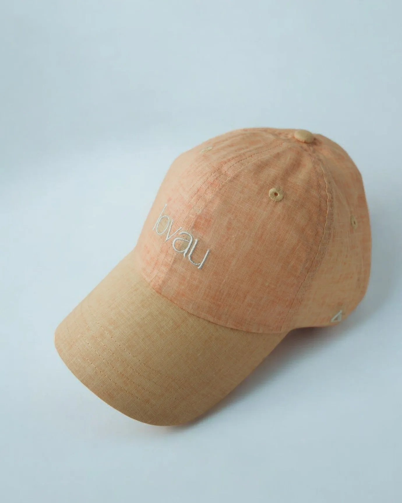 Orange Light White Cap