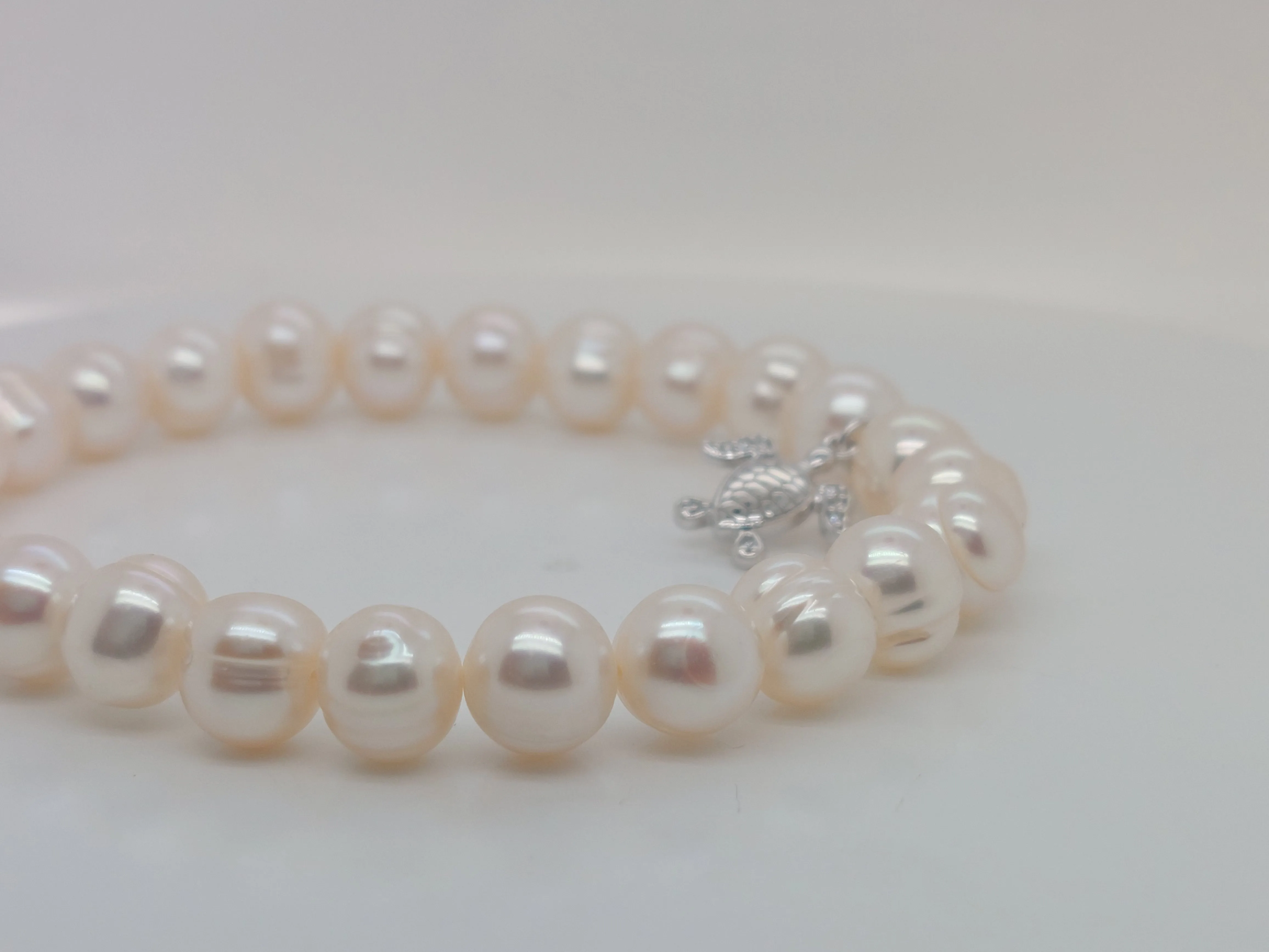 Pearl Turtle Bracelet