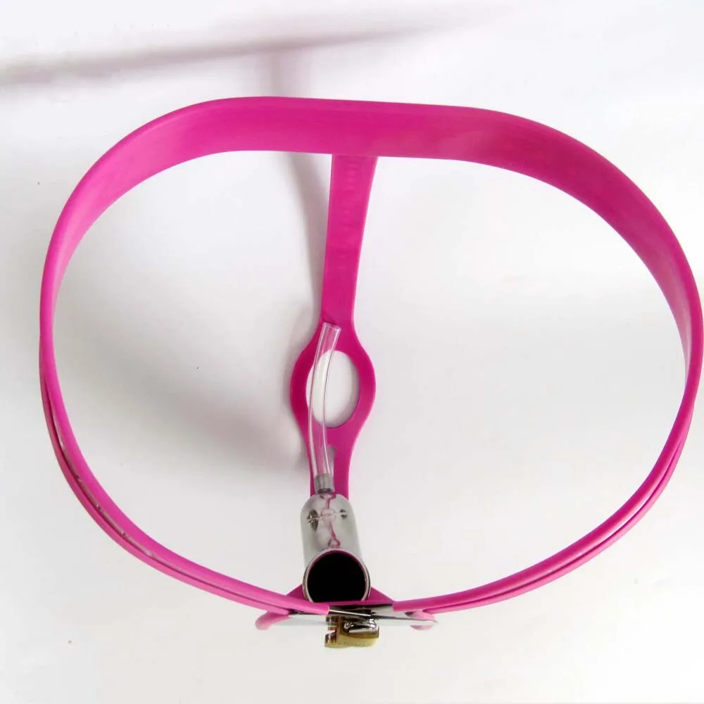 Pink Torture Male Chastity Belt