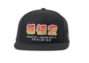 PRIMITIVE DBZ DRAGON SNAPBACK HAT BLACK