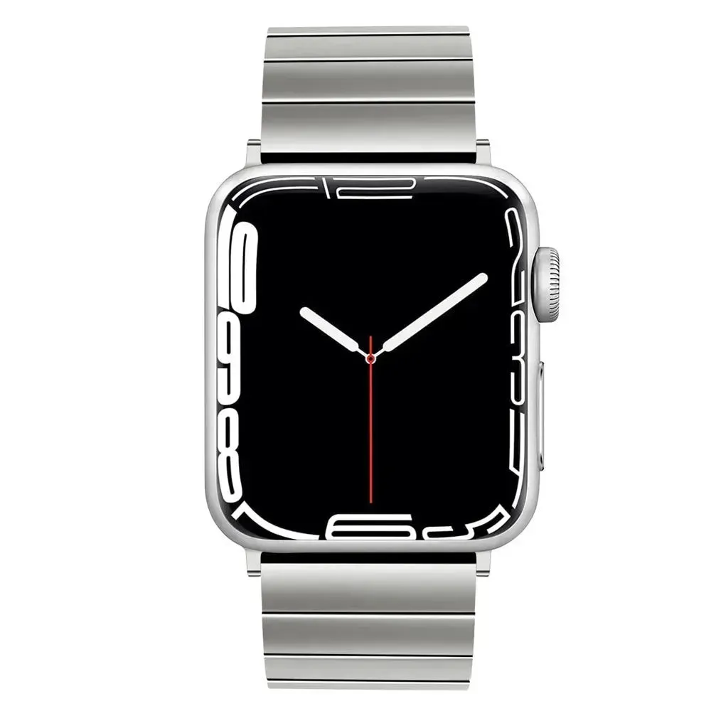 Replaceable Stainless Steel Apple Iwatch Black Chain Watch Band