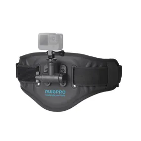 RUIGPRO Waist Belt Mount Strap With Action Cameras Adapter