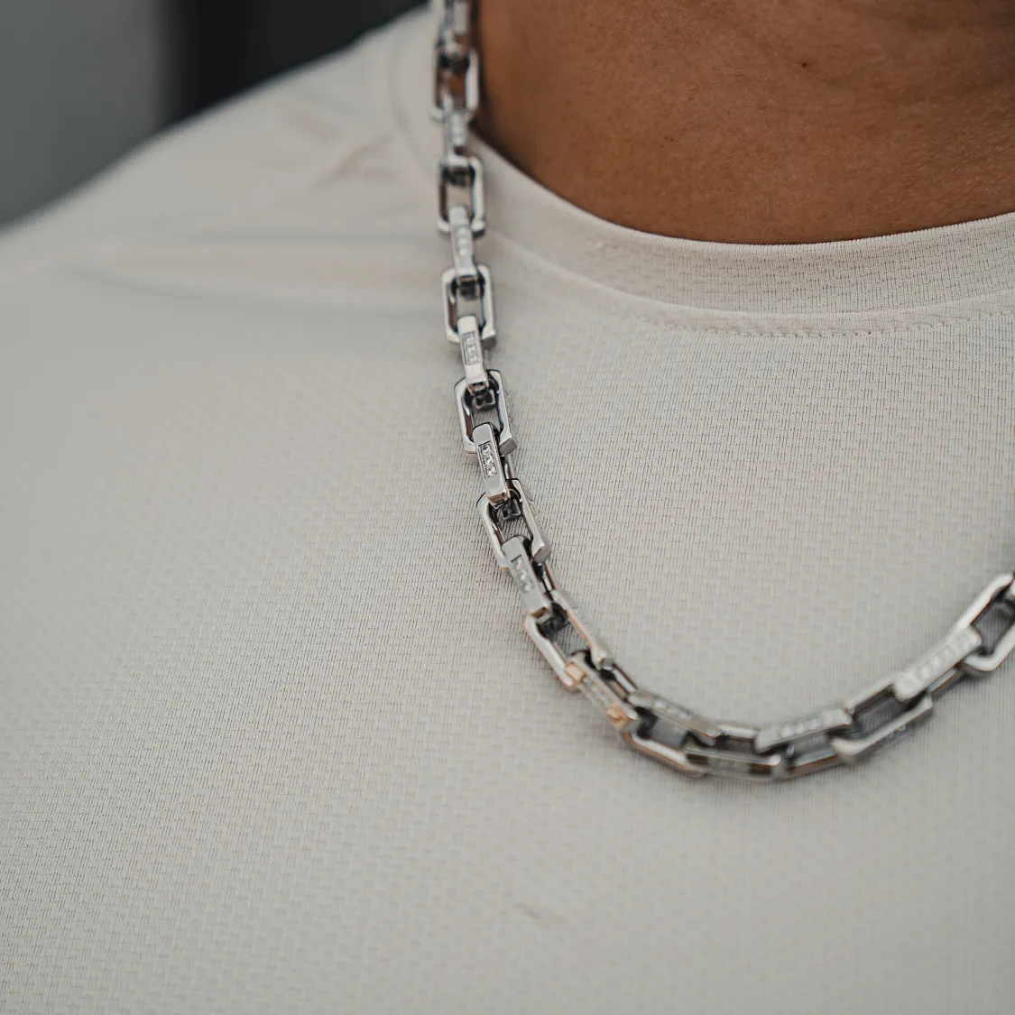 SAMSON Chain Iced Out Silver - 10mm