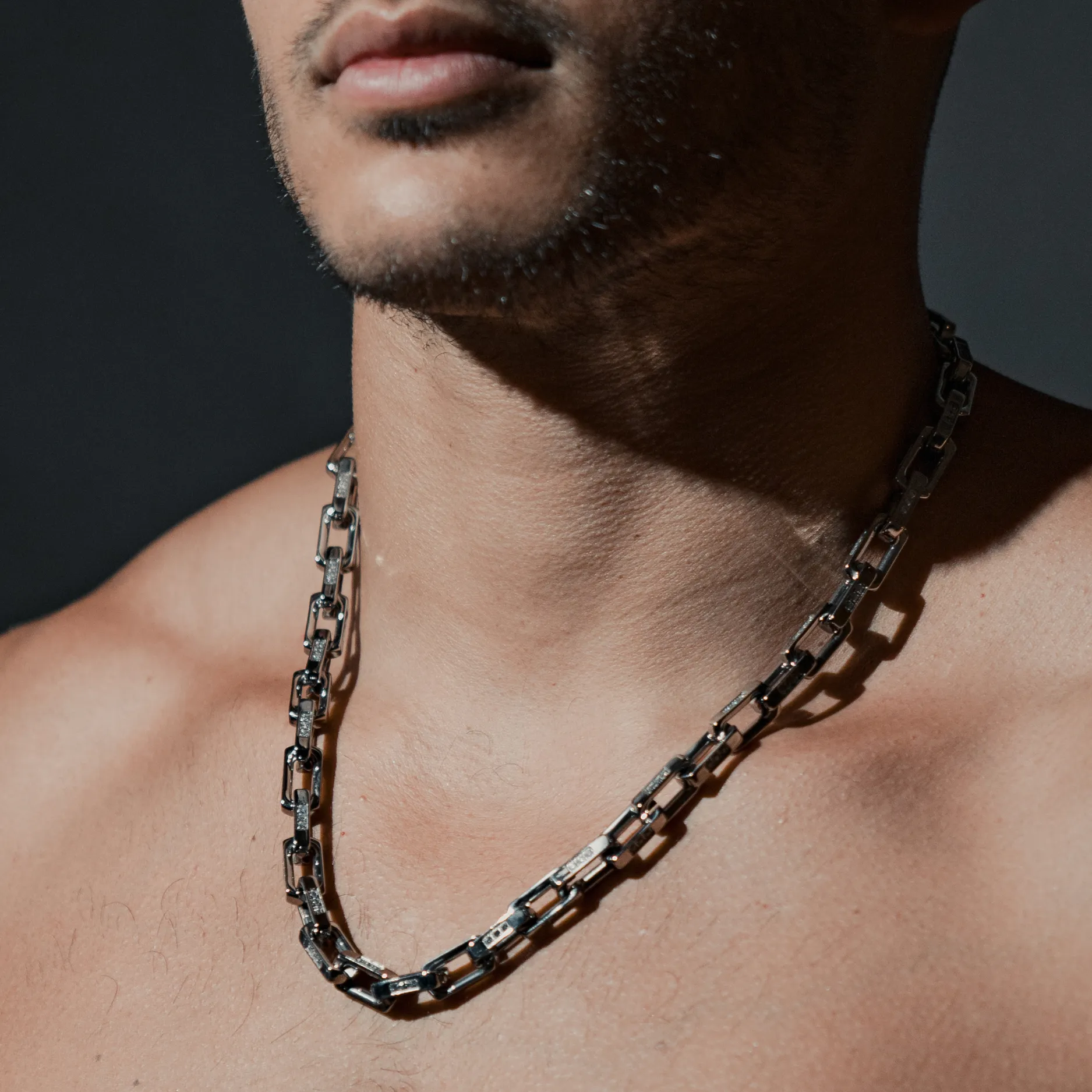 SAMSON Chain Iced Out Silver - 10mm