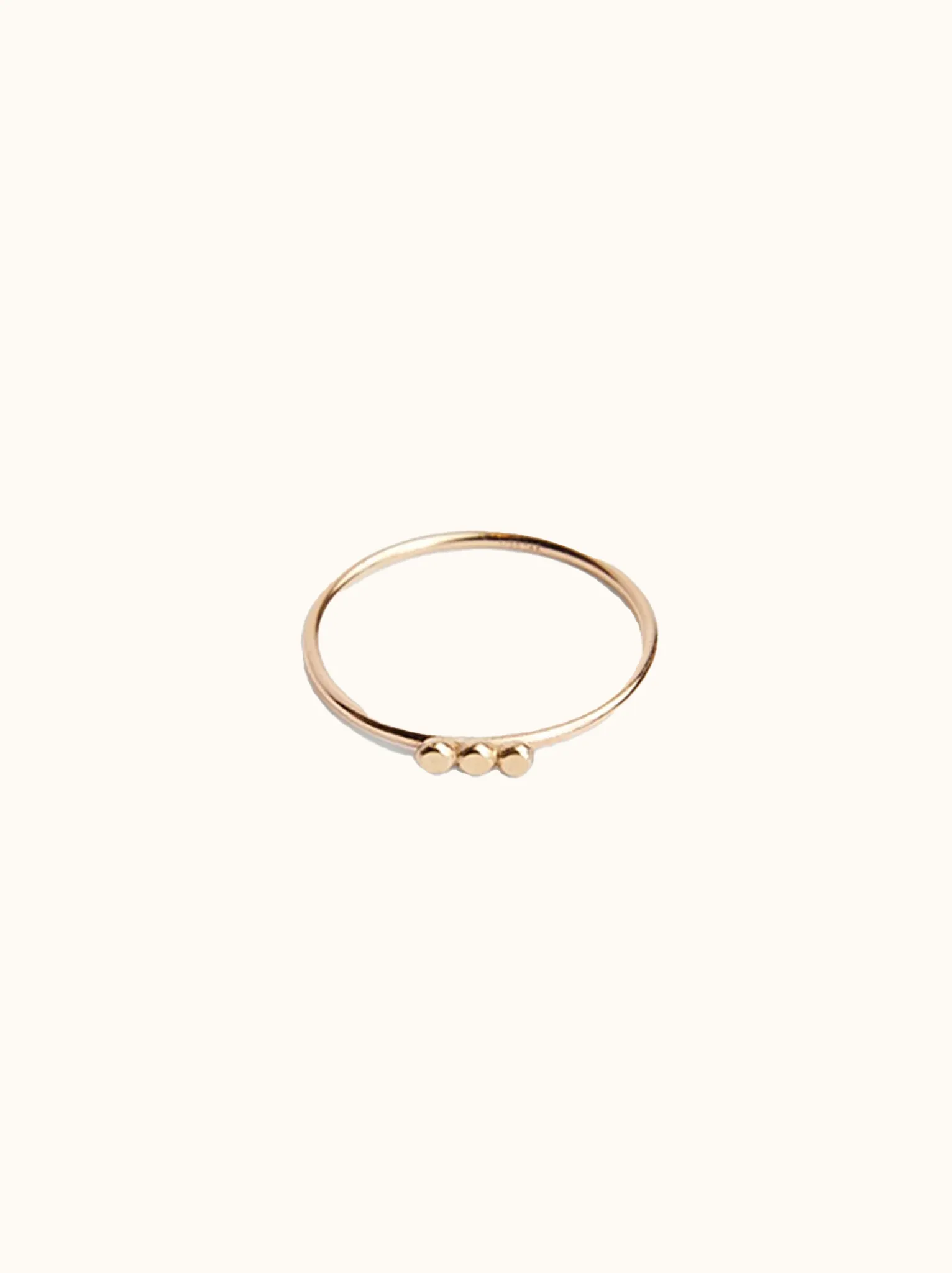 Selma Three Dot Stacking Ring