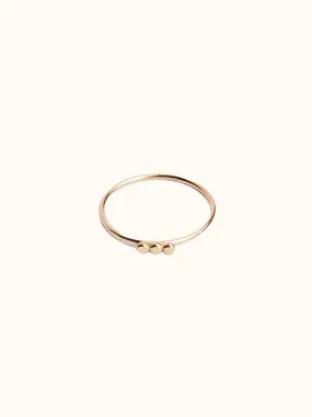 Selma Three Dot Stacking Ring