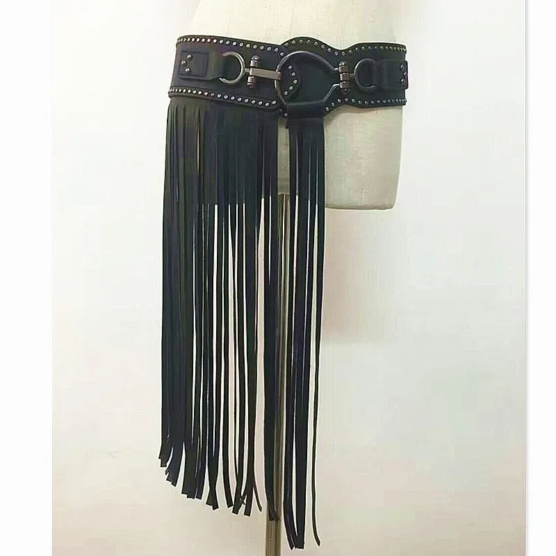 Side Fringed Belt