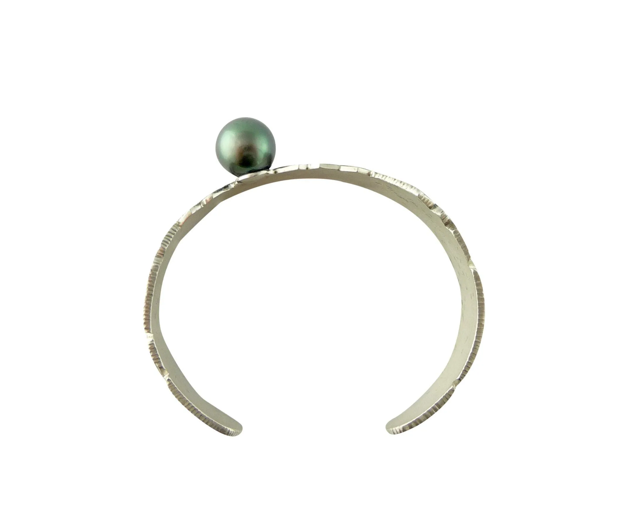 Sierra Cuff with Tahitian Pearl