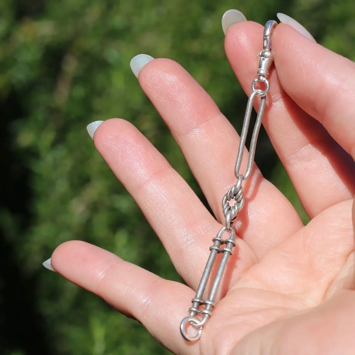 Silver Watch Chain Extenders, Old and New