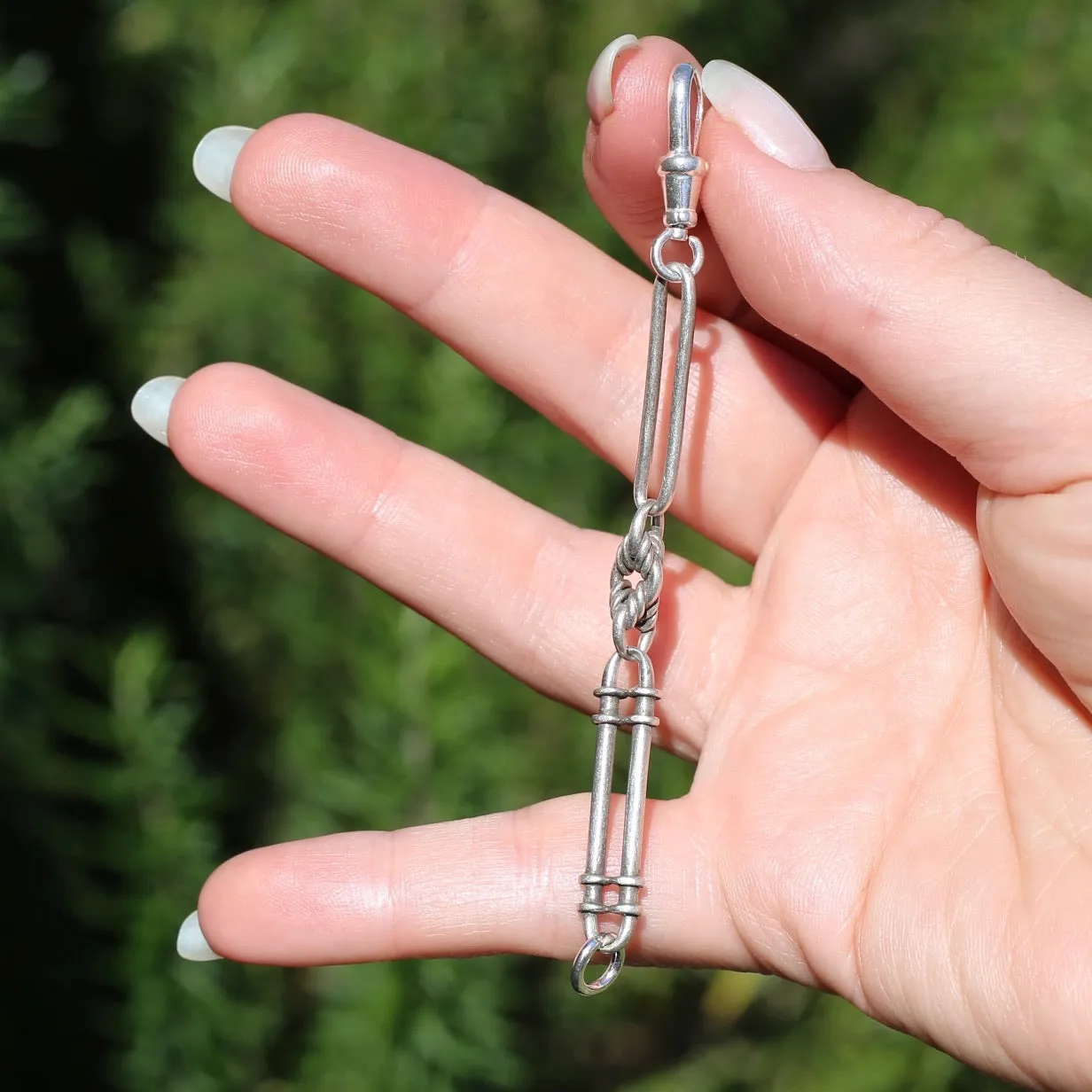 Silver Watch Chain Extenders, Old and New