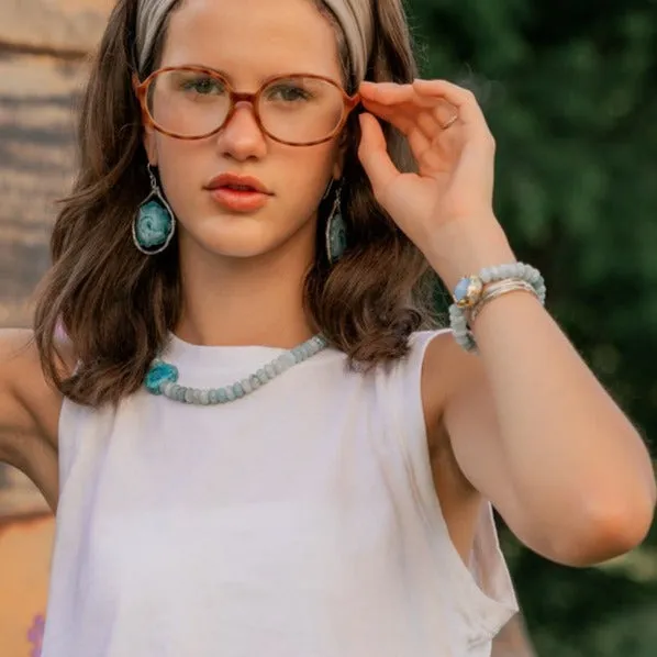 Solar Quartz Earrings