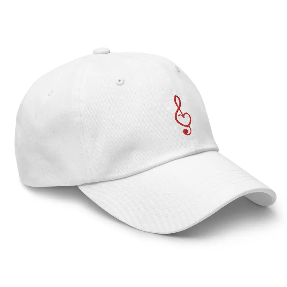 SR Heart Clef Embroidered Dad Hat