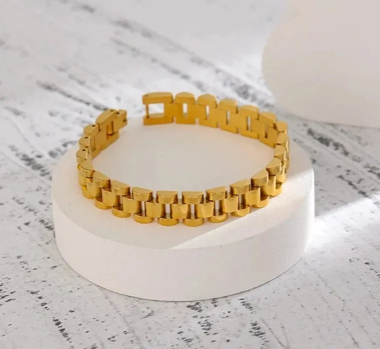 Stainless Steel Chain Bracelet for Women