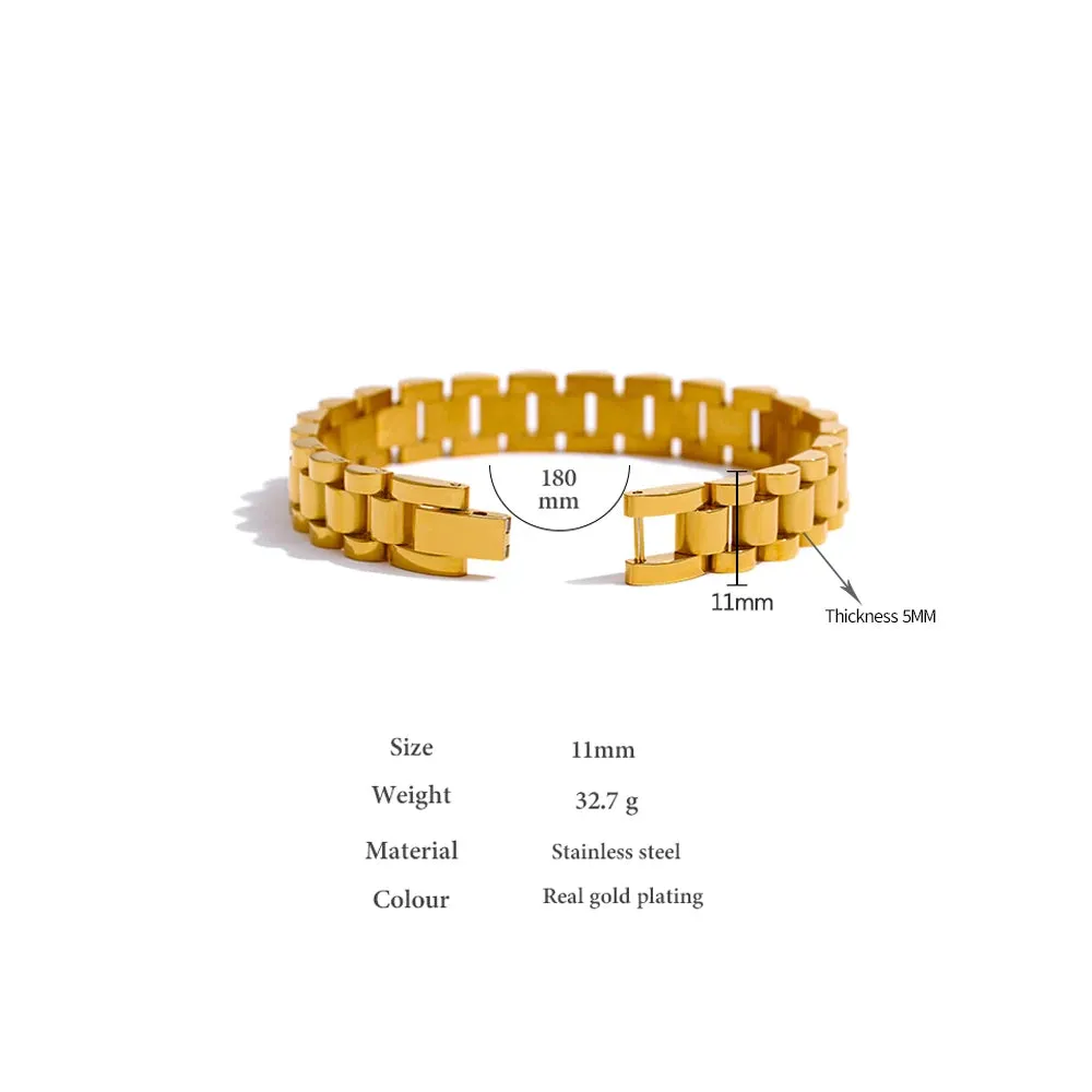 Stainless Steel Chain Bracelet for Women