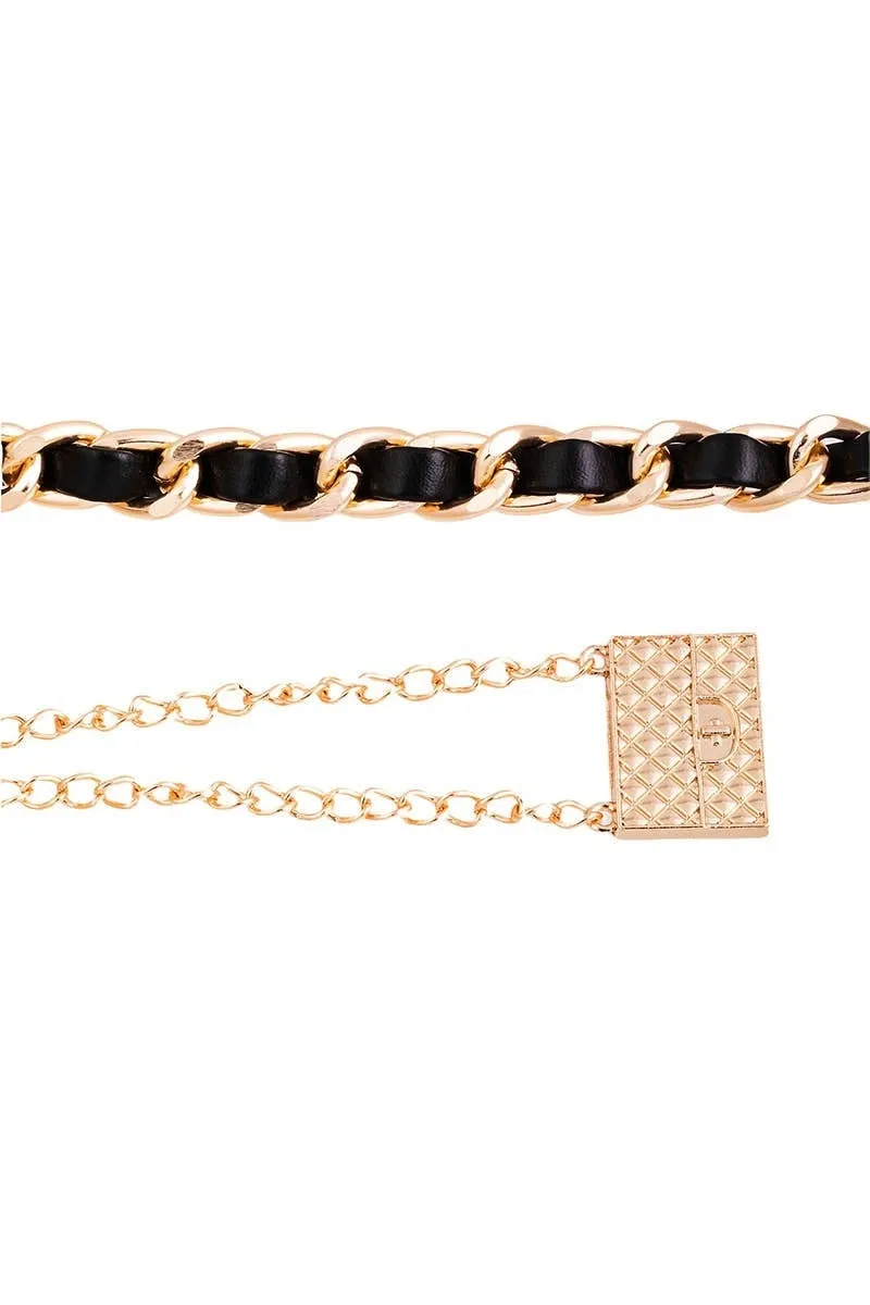 Strap Chain Link Fashion Belt