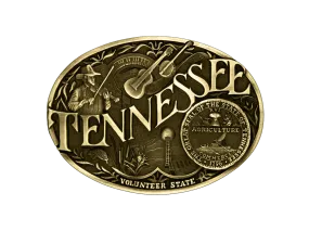 Tennessee State Buckle