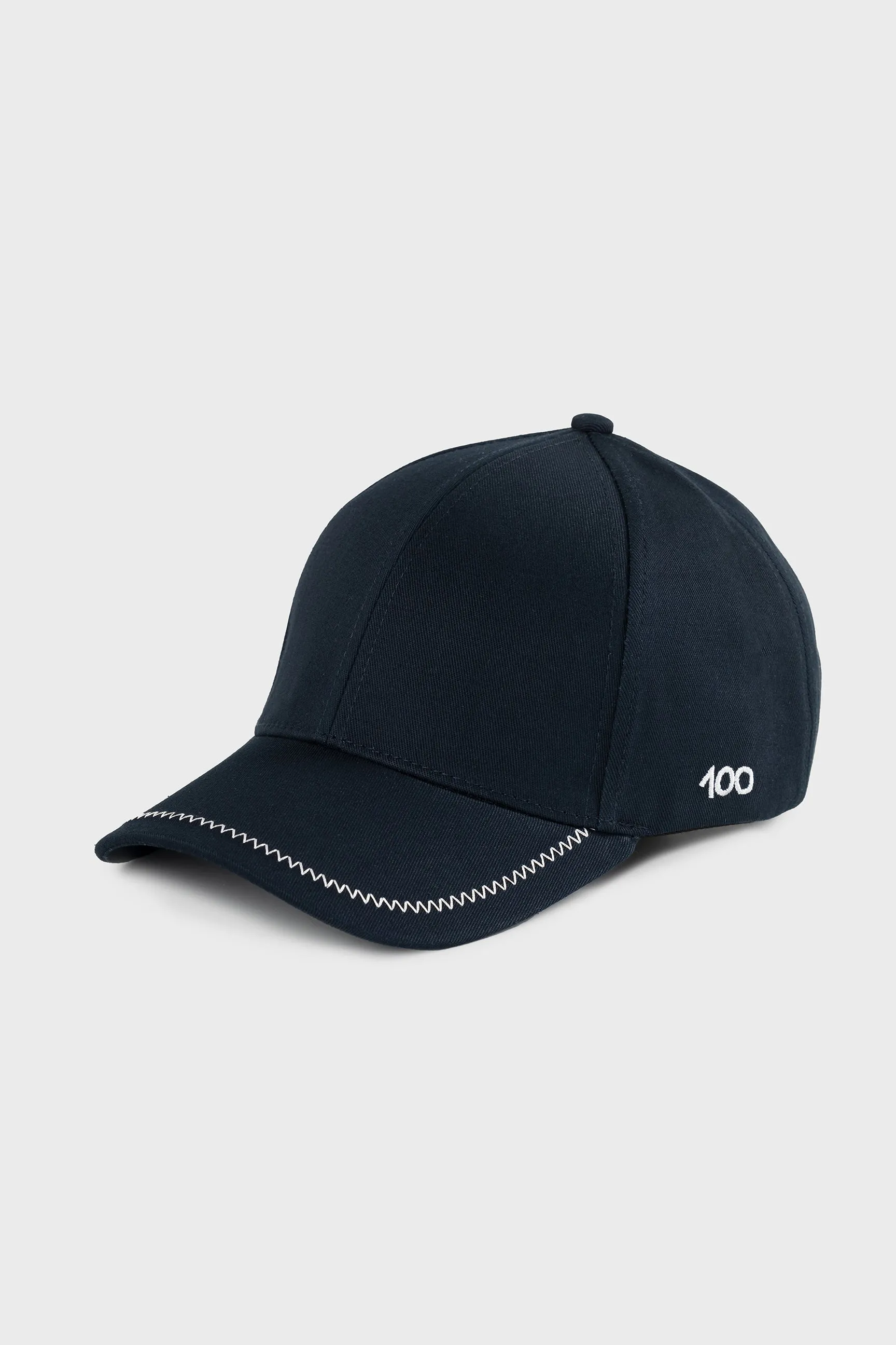 The 100 Cap in Navy Cotton /\/\