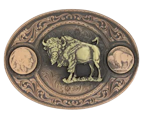 The "1913 Buffalo Nickel" Belt Buckle