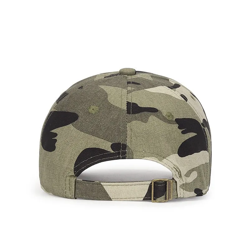 U.S Army Cap Cotton Men's Military Cap Snapback Camouflage Baseball Caps For Adult Bone Trucker Man