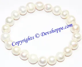 Very high Quality Pearl Power bracelet in stretch elastic