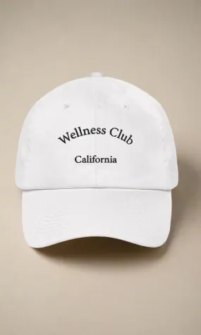 Wellness Club Embroidered Dad Hat