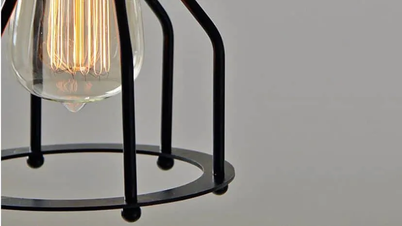 Werner Bird Cage Single Bulb Lamp