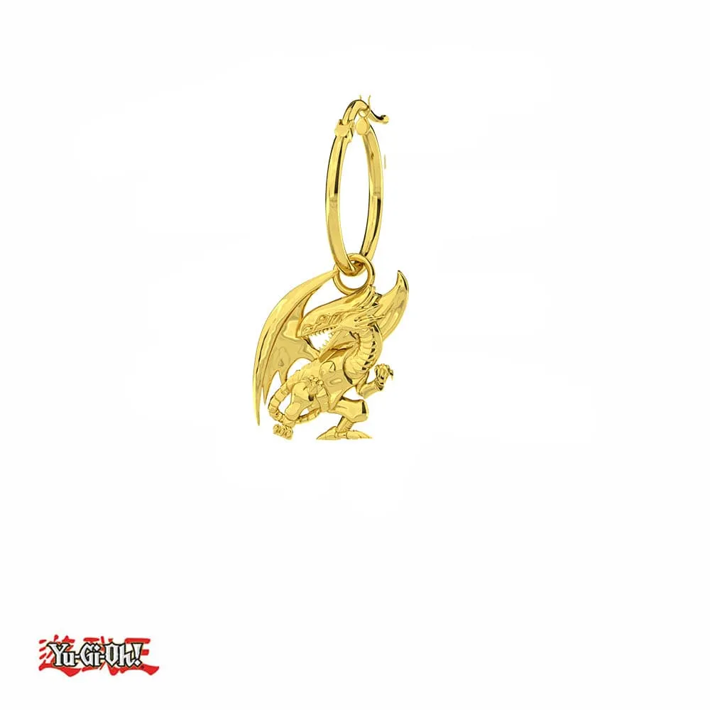 Yu-Gi-Oh!™ Micro Blue Eyes White Dragon Earring - 14KT