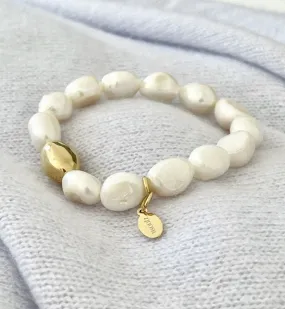 Zjoosh White Pearl Bracelet Range